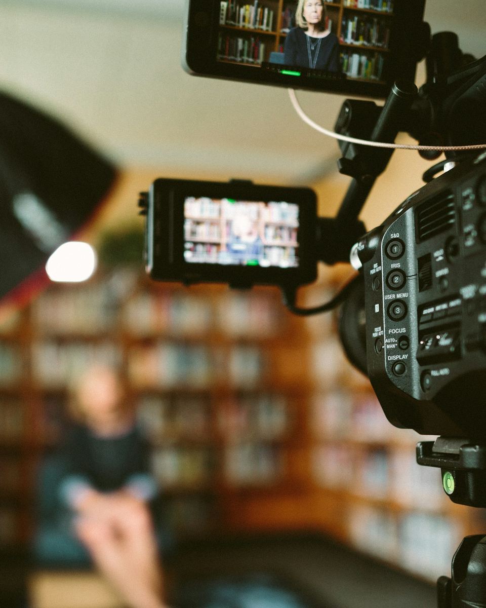 Behind-the-scenes from a Seder Productions set